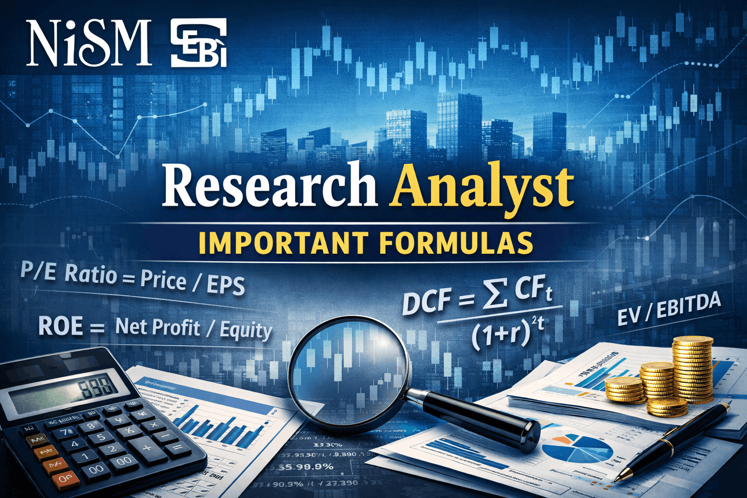 NISM Research Analyst Exam 2026: Important Formula Guide
