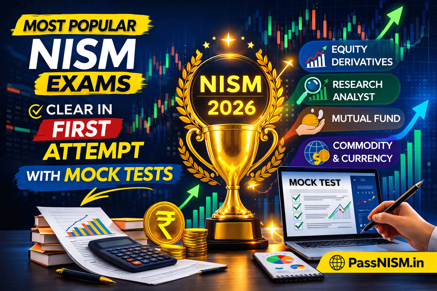 Pass Most Popular NISM Certification Exams in First Attempt