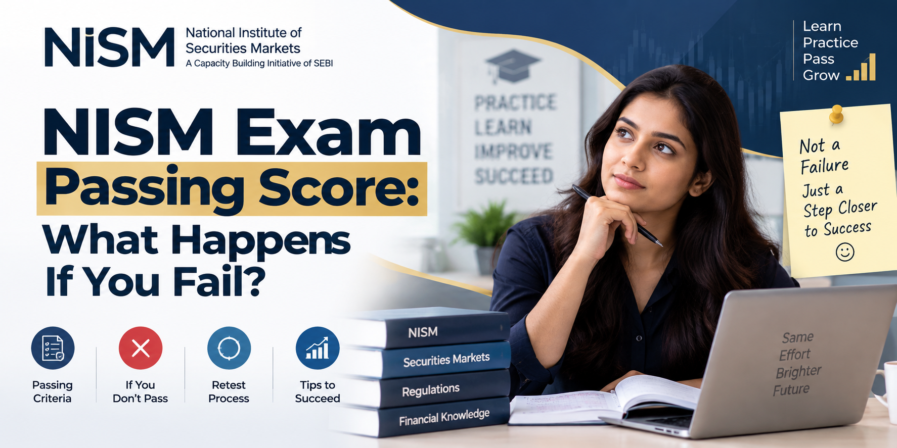 NISM Exam Passing Score: What Happens If You Fail?