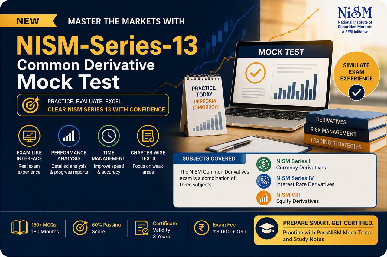 NISM-Series-XIII: Common Derivatives Certification